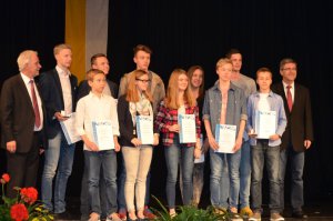 Kreissportlerehrung SV Fischbach 2015 Steffen Becker