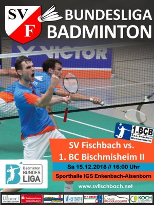 Plakat Bundesliga SV Fischbach 1. BC Saarbücken Bischmisheim II Enkenbach-Alsenborn